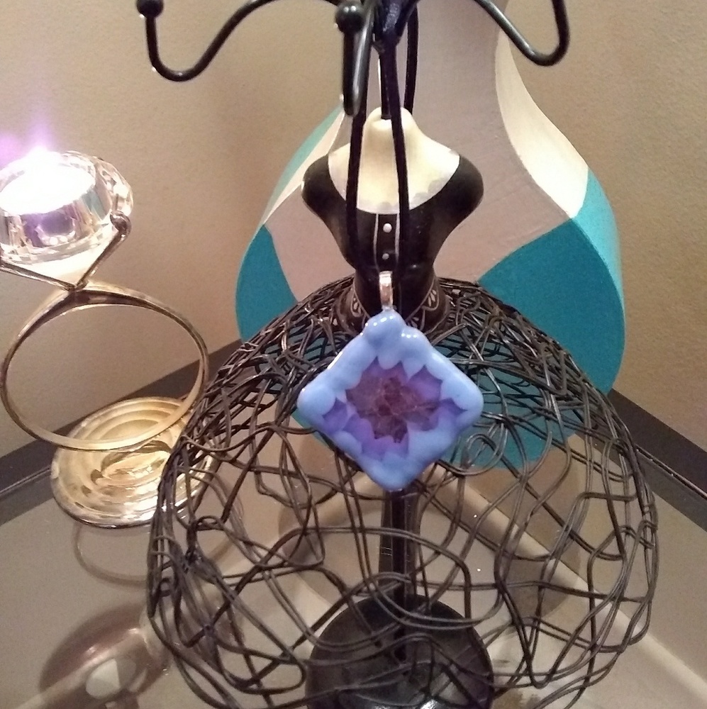 Bundle 2 for $15.Fused Glass Necklace!